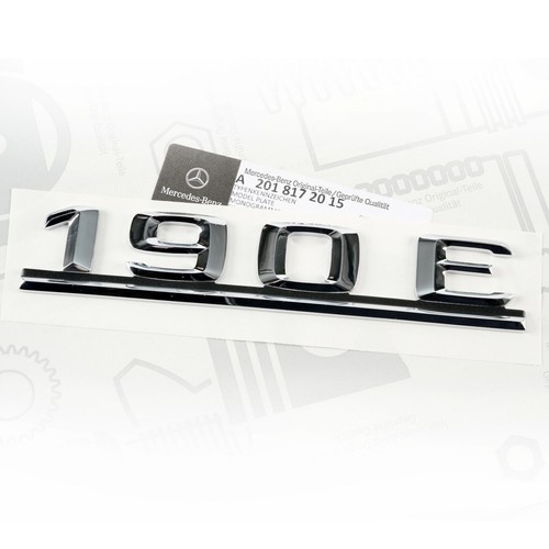 Mercedes 190e w201 typenschild - mercedes,