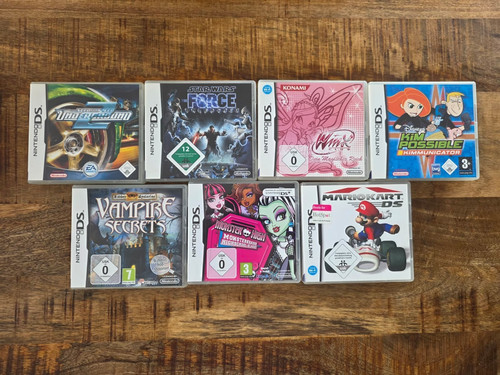 Nintendo spiele auswahl - ds, mit