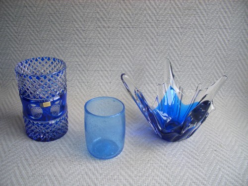 Konvolut vasen blaues glas - konvolut, vasen,