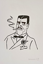 Unikat Comic Gemälde Nick