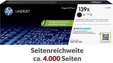 Original HP 139 A X HP139A HP139X Toner Schwarz LaserJet Pro 3002d MFP 3102fd