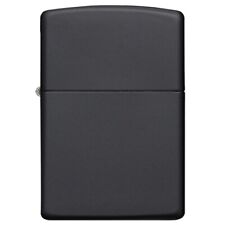 ZIPPO Black Matte 60001195 | Feuerzeug Lighter Made in USA | Schwarz matt