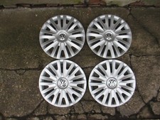 Original Volkswagen Golf VI 5K Radkappen Satz 4-Stück 15 Zoll.5K0601147F.