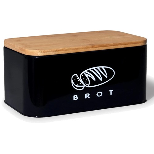 Brotkasten bambus deckel - brotkasten,