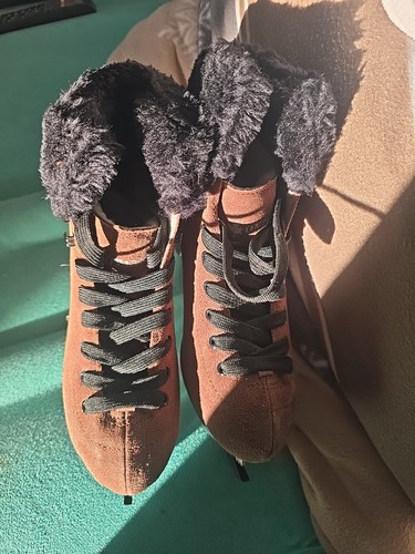 Schlittschuhe wildleder gr - schlittschuhe,