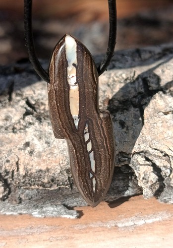Boulder opal anhänger - boulder,