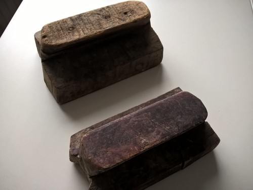 Sehr alte textilstempel - alte,