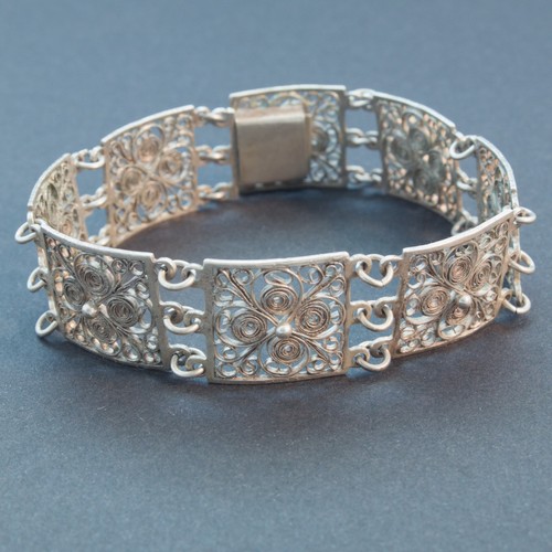 Antik filigranarmband 800 - filigranarmband,