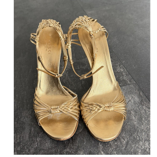 Gucci damen pumps gold - damen, leder