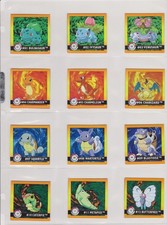 1999 Pokemon Artbox Sticker