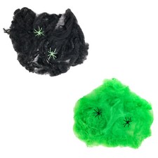 6 Spinnen + Spinnennetz