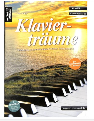 Musiknoten klavierträume - "klavierträume",