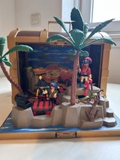 Playmobil Piraten Schatzkiste zum mitnehmen  komplett  Vintage  2004 Box Truhe