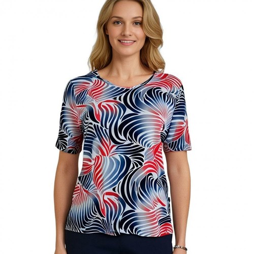 Damen shirt gollehaug rot - damen, t-shirt