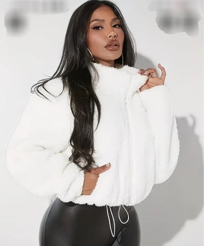 Damen teddyjacke hoher - teddyjacke,,