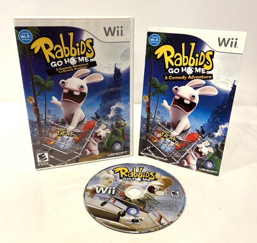 Rabbids home comedy - rabbids,