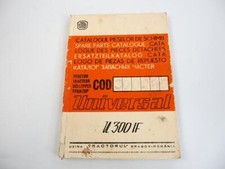UTB Universal U300IF Tractor Schlepper Spare Parts List Ersatzteilkatalog 1986