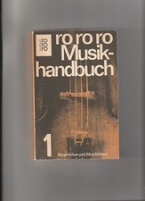 Musikhandbuch Bd. 1: Musiklehre und Musikleben.