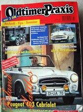OLDTIMER PRAXIS 5-97+PEUGEOT