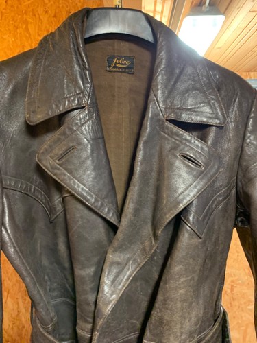 Ledermantel herren braun - herren,
