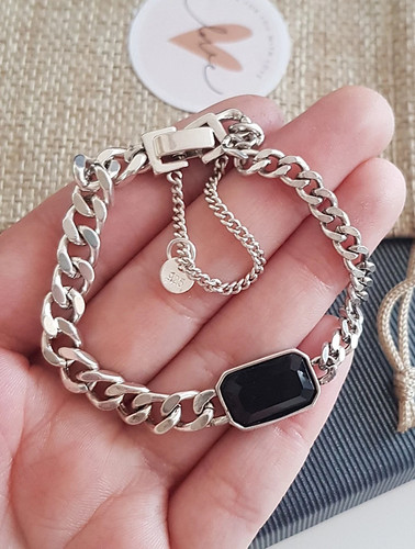 Edles panzer armband - edles, 925