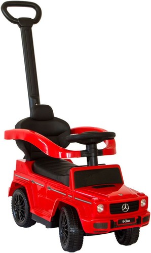 Rutschauto mit schiebstange - schiebstange, ab