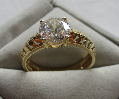 Eleganter 585er gold - 585er, mit