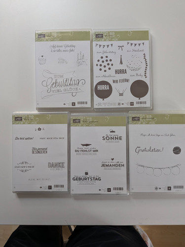 Sets stampin stempel - sets, up-stempel