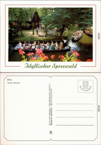 Ansichtskarte lübbenau - ansichtskarte,
