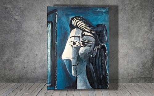 Pablo picasso tête femme - pablo,