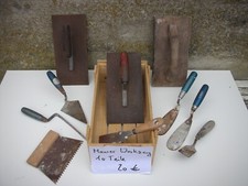 Maurer Werkzeug - 10 Teile - Kellen - Spachtel