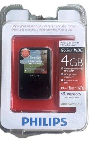 Philips gogear vibe 4gb black - philips,