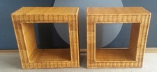 2x Wandregal Rattan (Korbgeflecht) zum hängen, oder stellen.