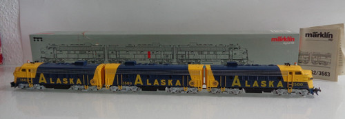 Märklin 3663 diesellok - 3663, us