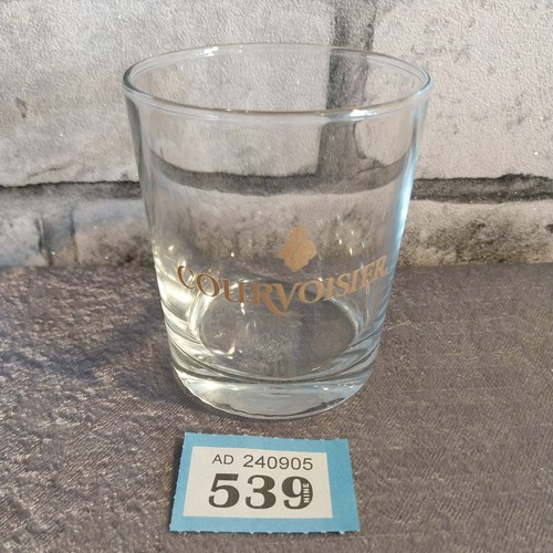 Courvoisier schnapsglas - courvoisier,