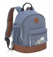 Lässig Adventure Mini Backpack Rucksack Tasche Tractor Blau Braun Neu