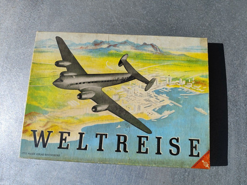 Brettspiel weltreise otto - brettspiel,