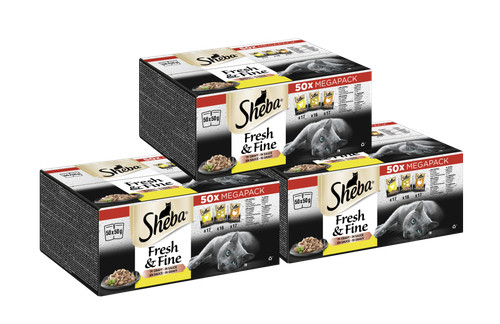150x50g sheba katzenfutter - 150x50g,