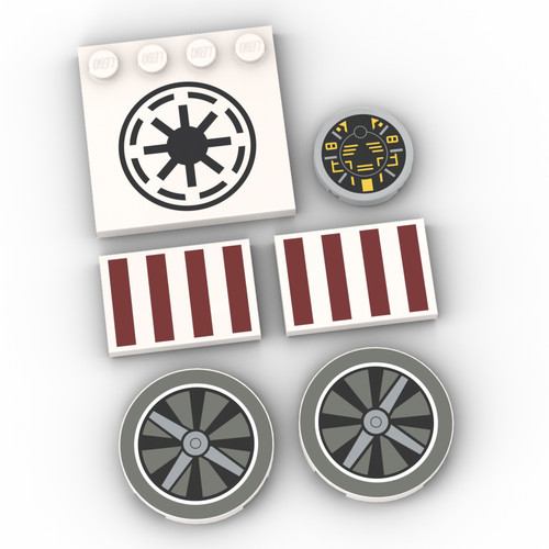 Upgrade kit - (bedruckte, teile)