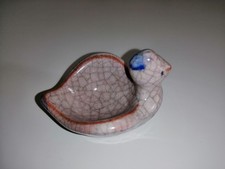 KERAMIK KARLSRUHER MAJOLIKA EIERBECHER, WALTER BOSSE