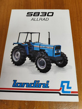 Landini 5830 Schlepper Prospekt Traktor Tractor brochure 23