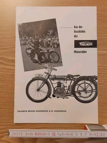 Originaler triumph motorrad - triumph,