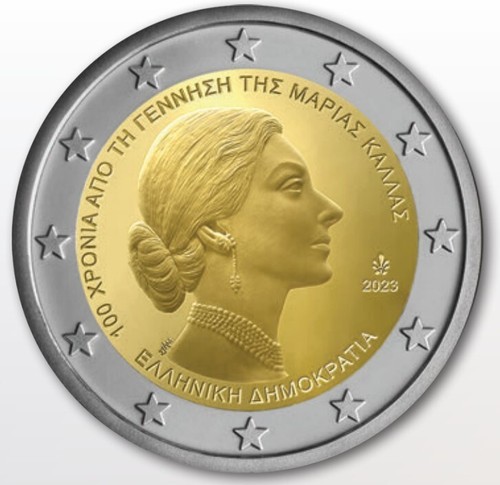Euro maria callas 100 - euro,