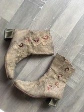 Stiefelette Lisa Tucci Gr.38,5 mit ausgefallenen Absatz Leder Höher Neupreis