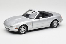 1015 Mazda MX-5 Miata NA LHD Highlight Silver Gate 1/18