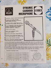 altes Datenblatt technische