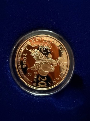 Italien euro goldmünze - 20,