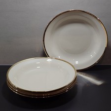 4x Porzellan Suppenteller mit