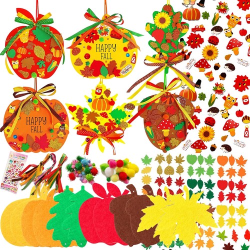 Herbst bastelset filzmotive - herbst,