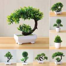 Künstliche Pflanzen Bonsai Kunstpflanzen-Topfpflanzen Baum Im Topf Pflanze Dekor